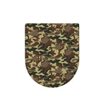 Brown Camouflage Print Toilet Lid Cover