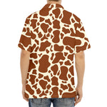 Brown Cow Print Aloha Shirt