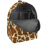 Brown Cow Print Backpack
