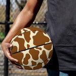Brown Cow Print Basketball