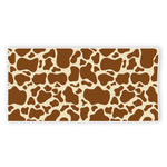 Brown Cow Print Beach Towel