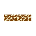 Brown Cow Print Bed Runner
