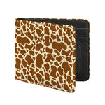 Brown Cow Print Bifold Wallet