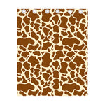 Brown Cow Print Curtain