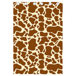 Brown Cow Print Curtain