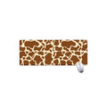 Brown Cow Print Extended Mouse Pad