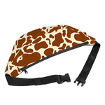 Brown Cow Print Fanny Pack