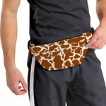 Brown Cow Print Fanny Pack