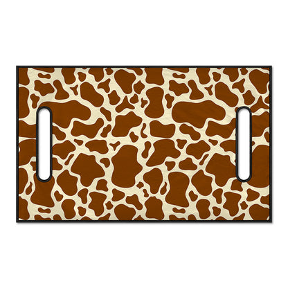Brown Cow Print Golf Cart Seat Cover