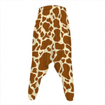 Brown Cow Print Hammer Pants