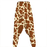 Brown Cow Print Hammer Pants