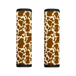 Brown Cow Print Handle Covers