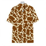 Brown Cow Print Hawaiian Shirt