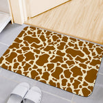Brown Cow Print Indoor Door Mat