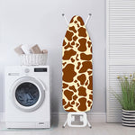 Brown Cow Print Ironing Board Cover