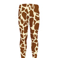 Brown Cow Print Men's Leggings