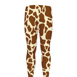 Brown Cow Print Men's leggings