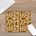 Brown Cow Print Mouse Pad