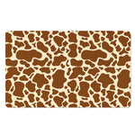 Brown Cow Print Polyester Doormat