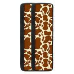 Brown Cow Print Refrigerator Handle Covers