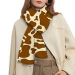 Brown Cow Print Scarf