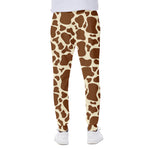 Brown Cow Print Scuba Joggers