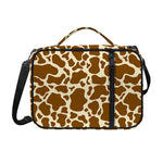 Brown Cow Print Shoulder Strap Bible Bag