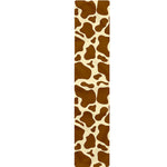 Brown Cow Print Table Runner