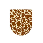 Brown Cow Print Toilet Lid Cover