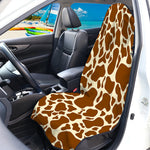 Brown Cow Print Waterproof Car Seat Cover