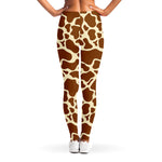 Brown Cow Print Women's Leggings