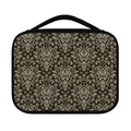 Brown Damask Pattern Print Classic Bible Case