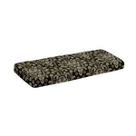 Brown Damask Pattern Print Piano Keyboard Cover