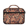 Brown Floral Bohemian Pattern Print Briefcase Bible Bag