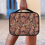 Brown Floral Bohemian Pattern Print Classic Bible Case