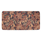 Brown Floral Bohemian Pattern Print Towel