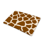 Brown Giraffe Pattern Print Pet Cooling Mat Cover