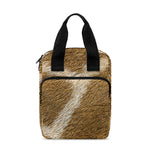 Brown Giraffe Print Bible Tote Bag