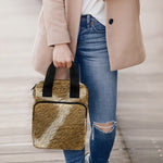 Brown Giraffe Print Bible Tote Bag