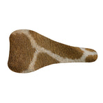 Brown Giraffe Print Bicycle Seat Cover