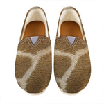 Brown Giraffe Print Casual Shoes