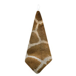 Brown Giraffe Print Hand Towel