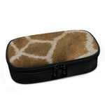 Brown Giraffe Print Insulin Cooler Travel Case