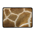Brown Giraffe Print Kitchen Mat