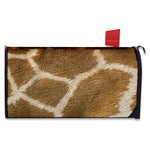 Brown Giraffe Print Mailbox Cover