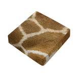 Brown Giraffe Print Outdoor Seat Cushion Cover