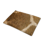 Brown Giraffe Print Pet Cooling Mat Cover
