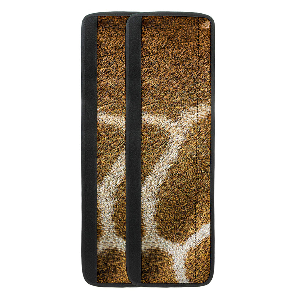 Brown Giraffe Print Refrigerator Handle Covers