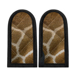 Brown Giraffe Print Skillet Handle Cover