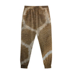 Brown Giraffe Print Sweatpants